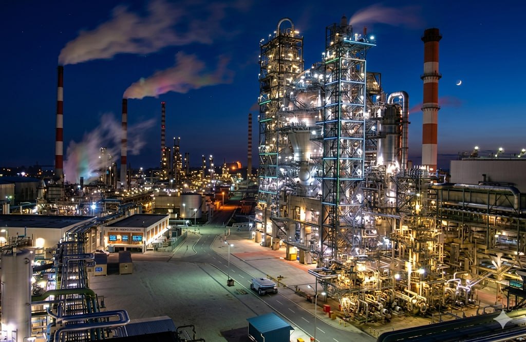 Oil and gas steel piping infrastructure